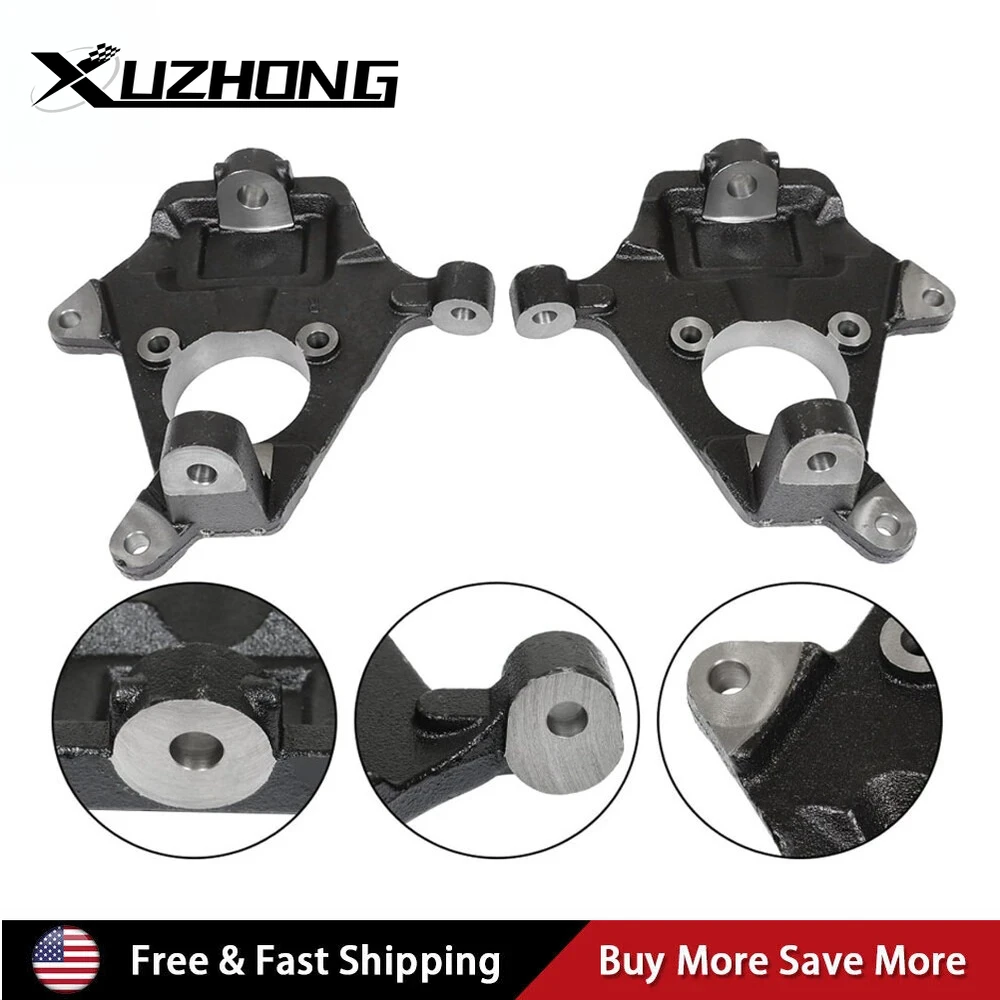 

2-дюймовые опускающие шпиндели для Chevy Silverado GMC Sierra 1500 2WD 4WD AWD 07-16