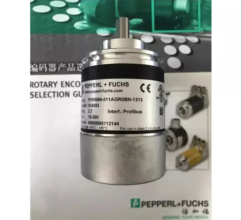سعر جيد 58 مللي متر الضميمة نوع 30 بت multiturn Multiturn المطلق الروتاري التشفير PVM58N-011AGR0BN-121 ل p + f #3