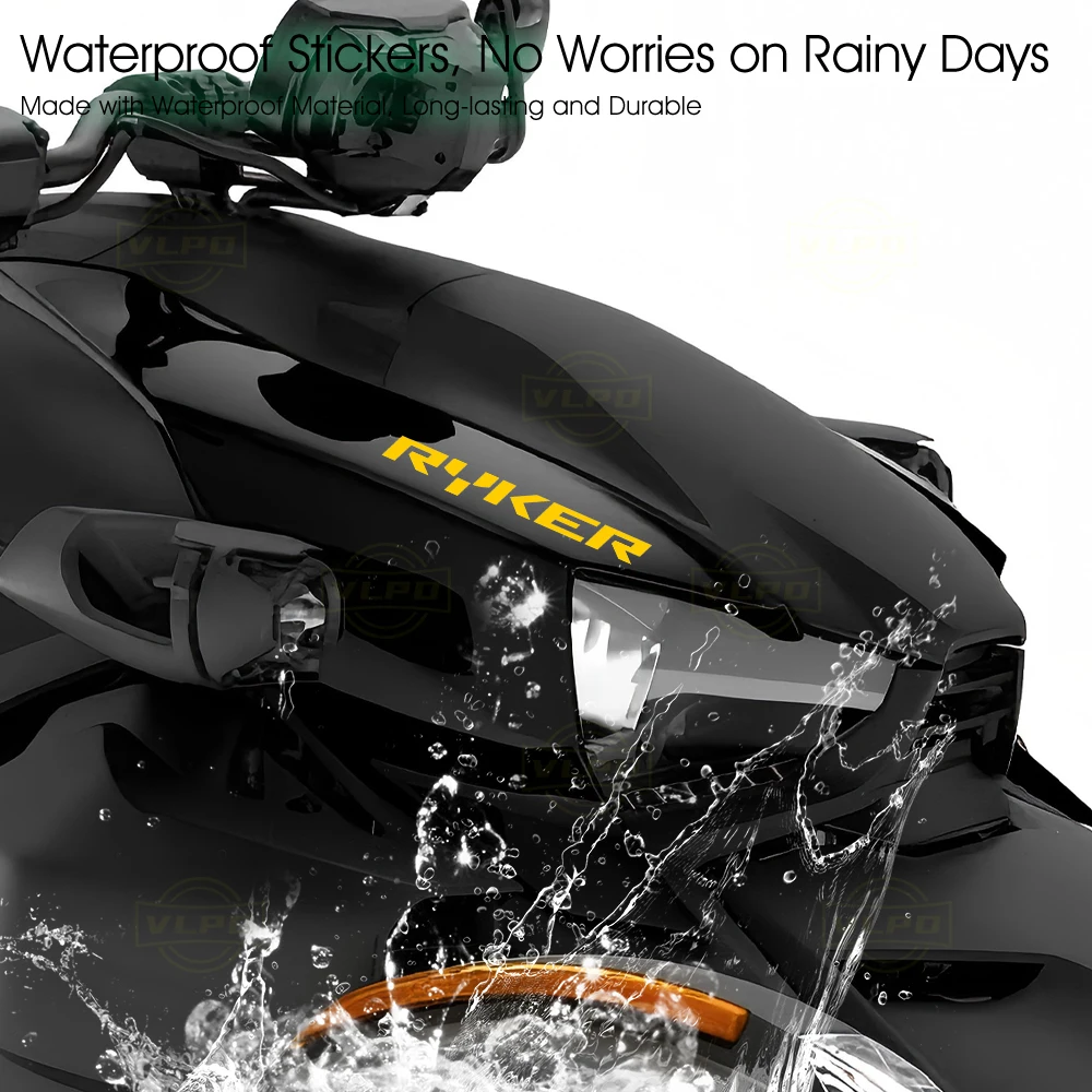 Motorcycle Stickers Waterproof Decal for BRP Cam Am Ryker Sticker Can-Am Camam Ryker900 900 600 Rally Accessories view 3