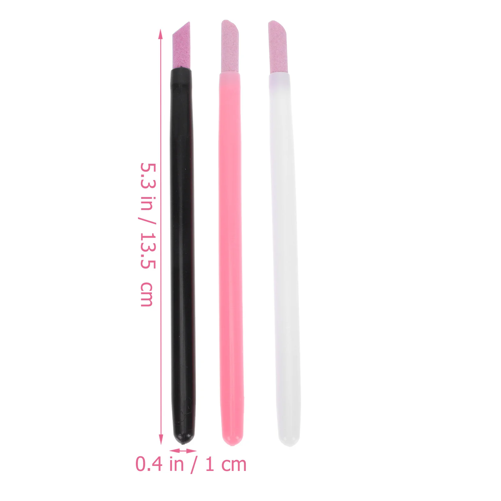 15 قطعة برأسين تلميع القلم مسمار طحن مانيكير أداة مزيل الجلد الميت إهاب الأنظف التقشير مسمار الفن جهاز #3