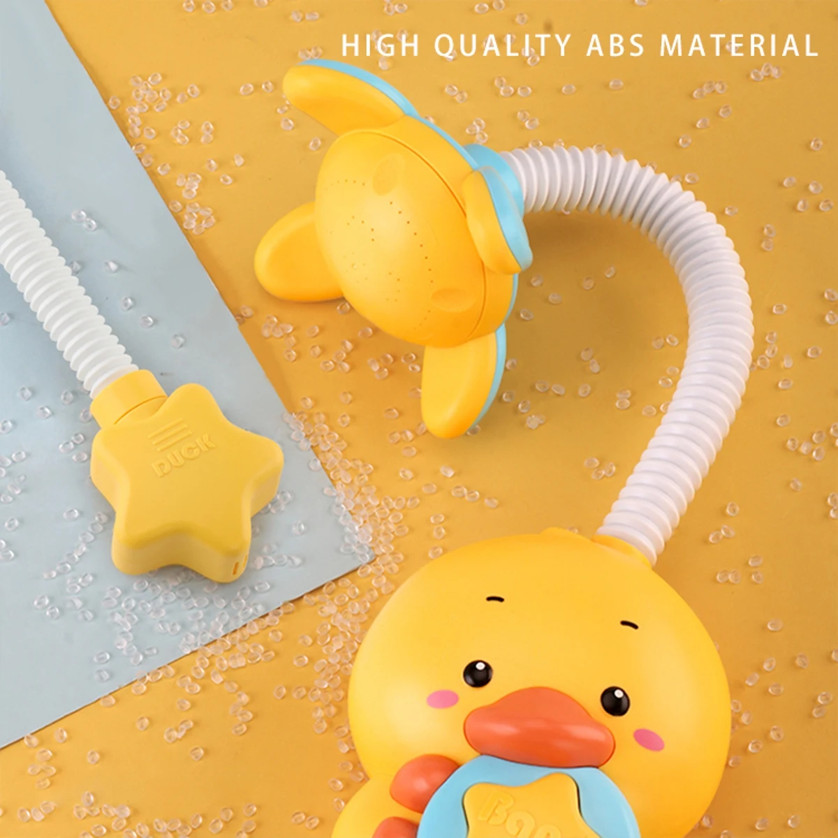 New Baby Bath Kids Toys Rainbow Shower Pipeline Yellow Ducks Slide Tracks Bathroom Educational Water Game for Children Gifts Toy