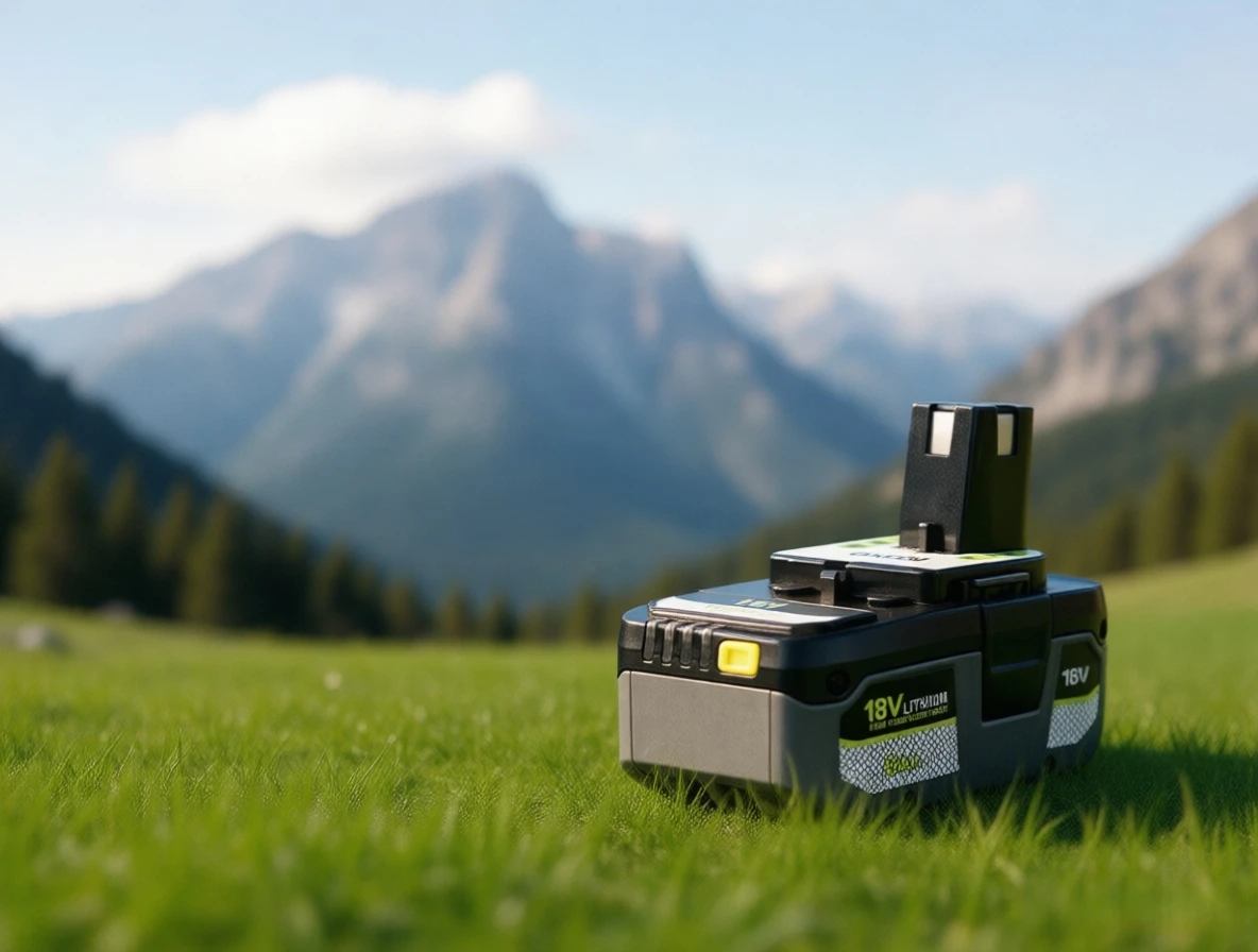 

Original RYOBI 18 Volt Li-ion Battery Low Self Discharge Technology High Power Output Compatible P104 P107 P108 P109 Power Tools