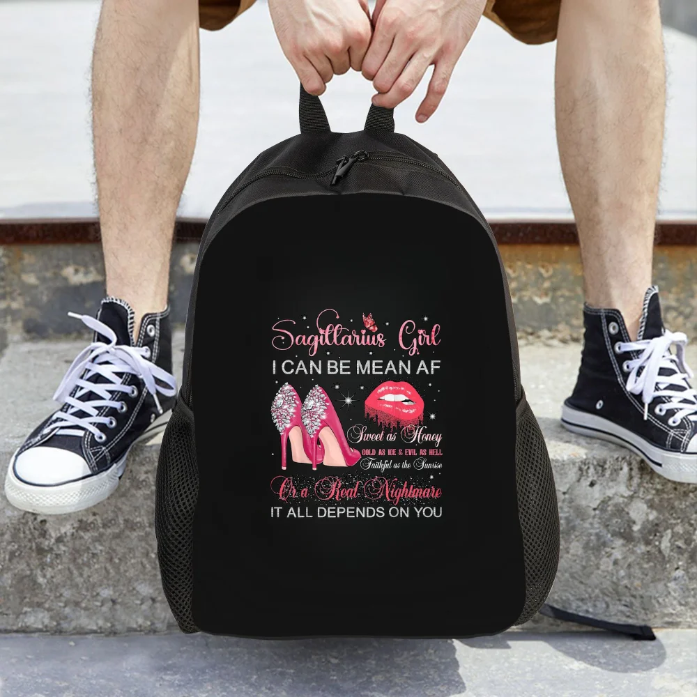 

Designed for college women, this backpack is perfect for Sagittarius, whether it is sweet or a bit challenging. This spacious