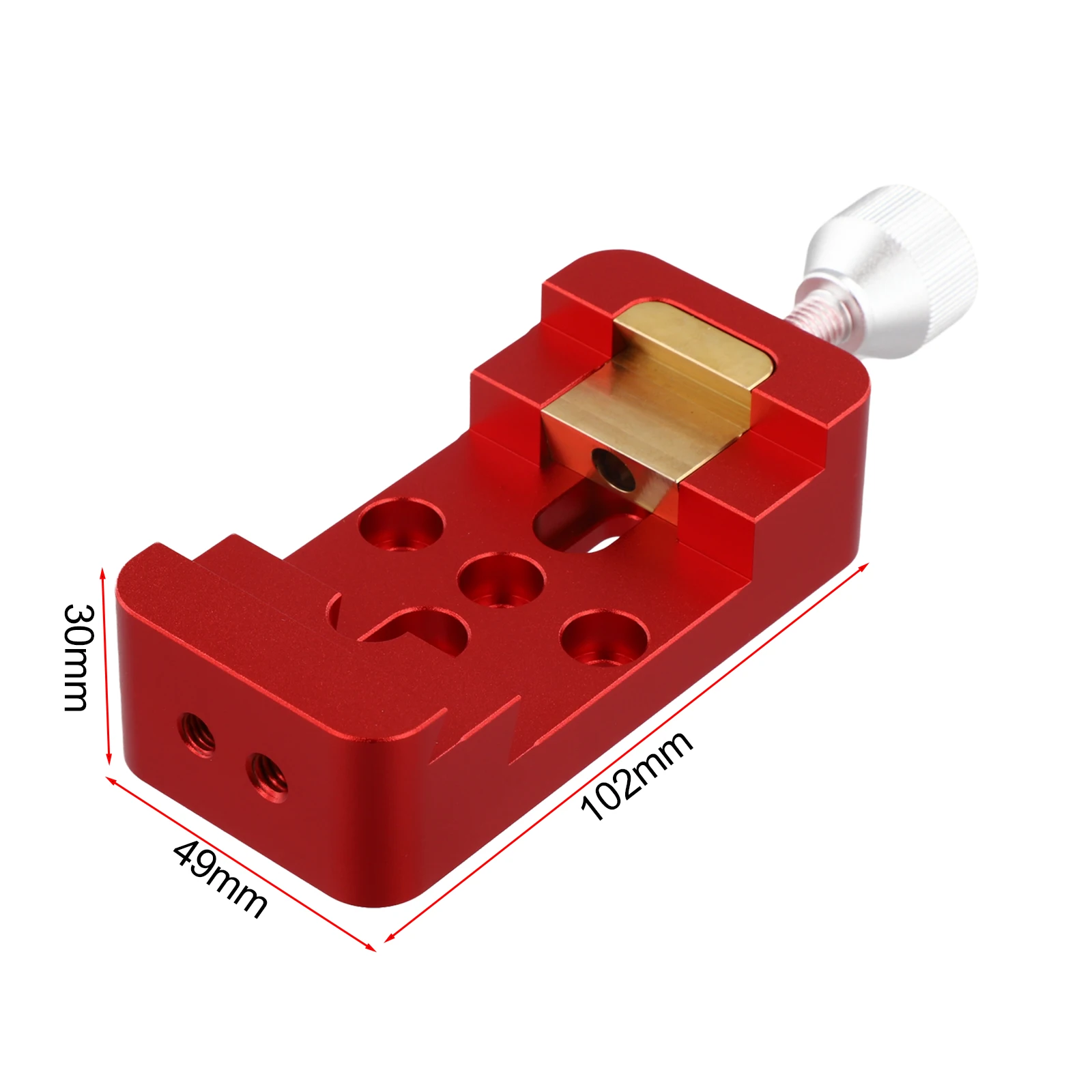 Dovetail Mounting Base Clamp with Aluminum Alloy for Secure Fixing of Large Astronomical Telescope Equatorial Mounts