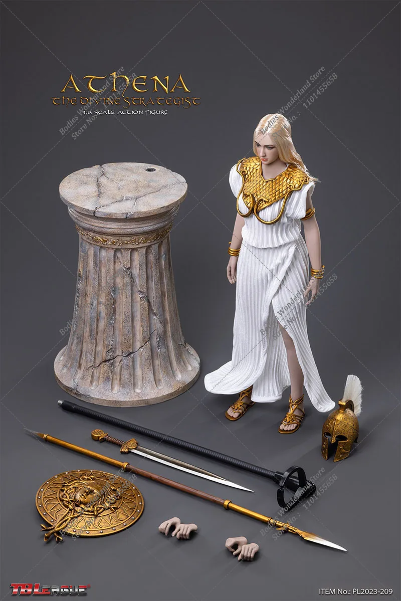 TBLeague PL2023-209/210 1/6 Collectible Athena the Divine Strategist Model 12'' Female Soldier Action Figure Doll Full Set Toy