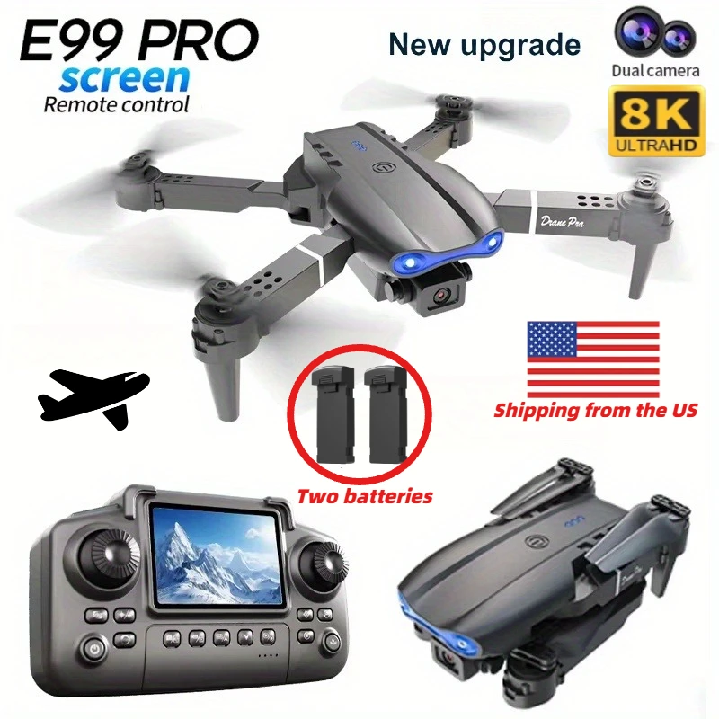 E99 Pro Drone Scree…