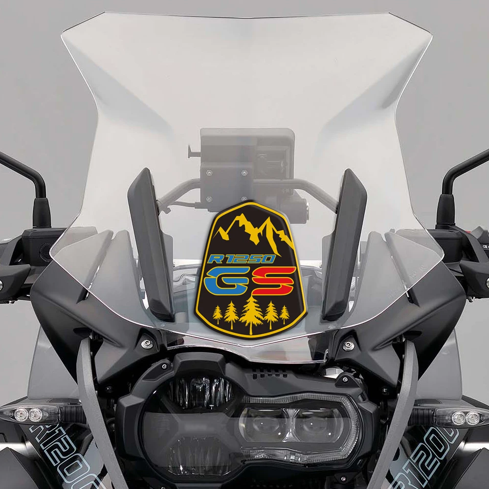 Do BMW R1250 GS LC ADV Adventure GSA R1250GS 2019 Przednia owiewka motocyklowa Przedłużenie koła Naklejki Naklejka