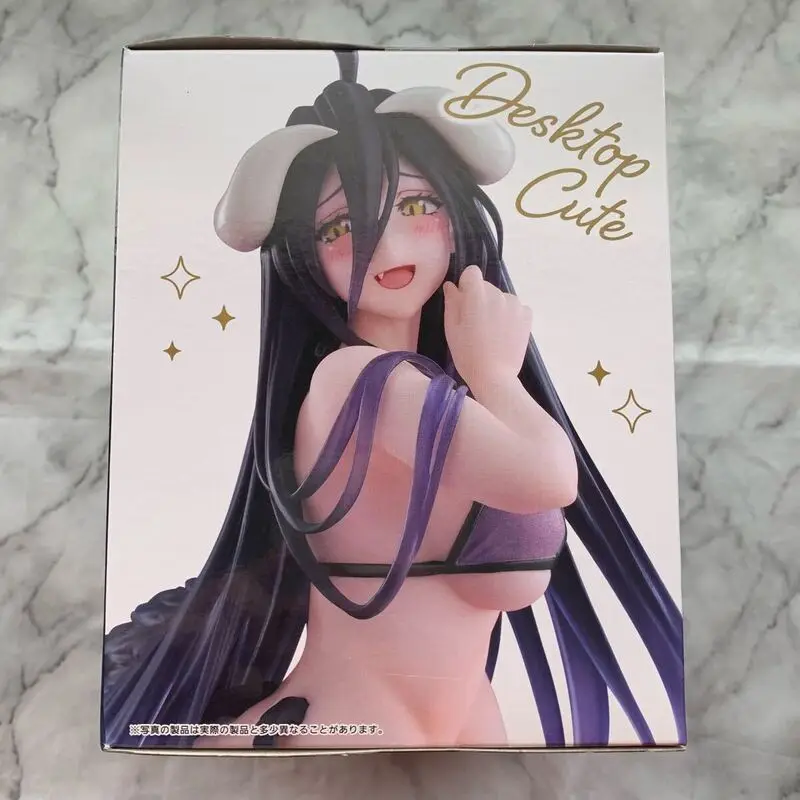 In Voorraad TAiTO Desktop Leuke OVERLORD Shalltear Bloodfallen Albedo ~ Zwemmen Pak Ver. ~ PVC 13 CM Anime Actiefiguren Model Speelgoed