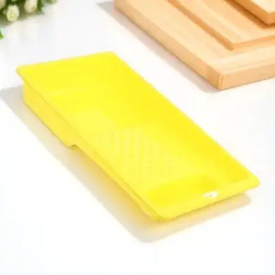Ergonomic Paint Tray Plastic Paint Roller Plate for DIY Painting Large Volume Storage Tray Easy to Clean Painting Tools Supplies