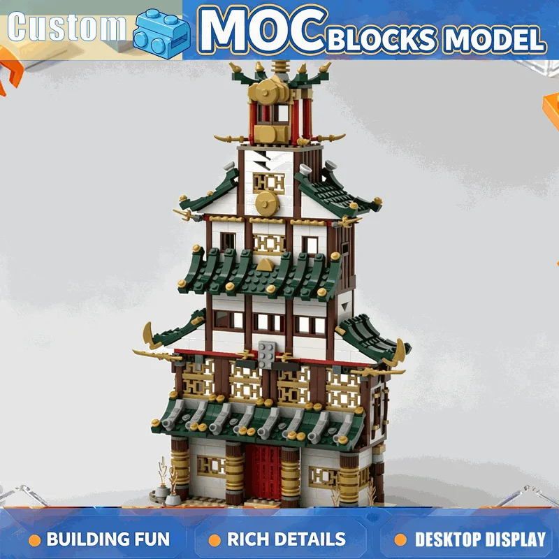 629-pcs-oriental-pagoda-temple-building-blocks-moc-custom-asian-architecture-model-diy-assembly-creative-home-decoration-gifts