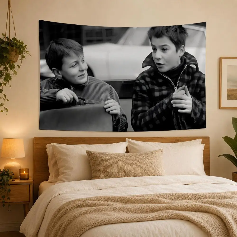 Les Quatre Cents Coups Tapestry House Bedroom Living Bar Garden Microfiber Decoration Background
