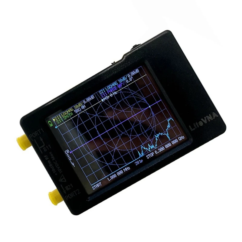 1 Set Litevna 2.8 Inch Screen Display Vector Network Analyzer 50Khz-6.3Ghz Antenna Analyzer