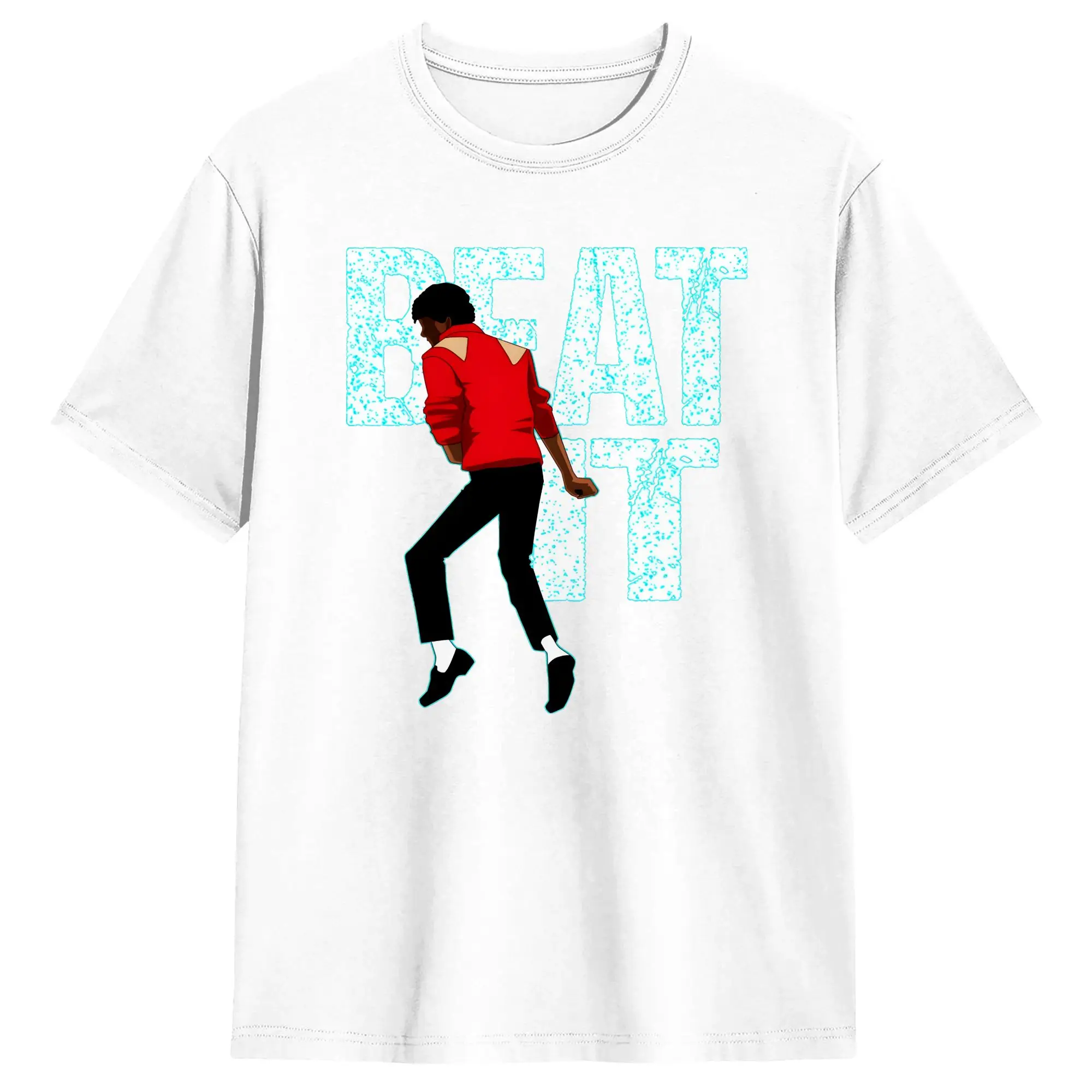 M-Michael J-Jackson MJ Legacy Beat it Cotton T Shirt For Men Summer Street Style T-Shirts Hipster Tees Plus Size Wholesale Tops