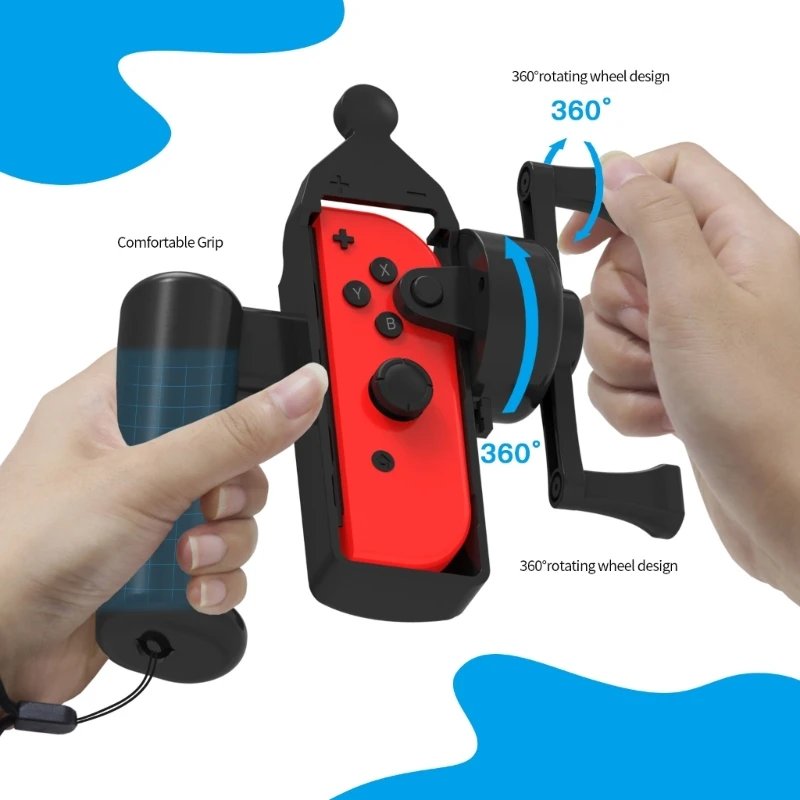 Caña de pescar para consola Switch, accesorios de juego de pesca para juegos de acuario ACE Angler, dispositivo ligero, el mejor regalo