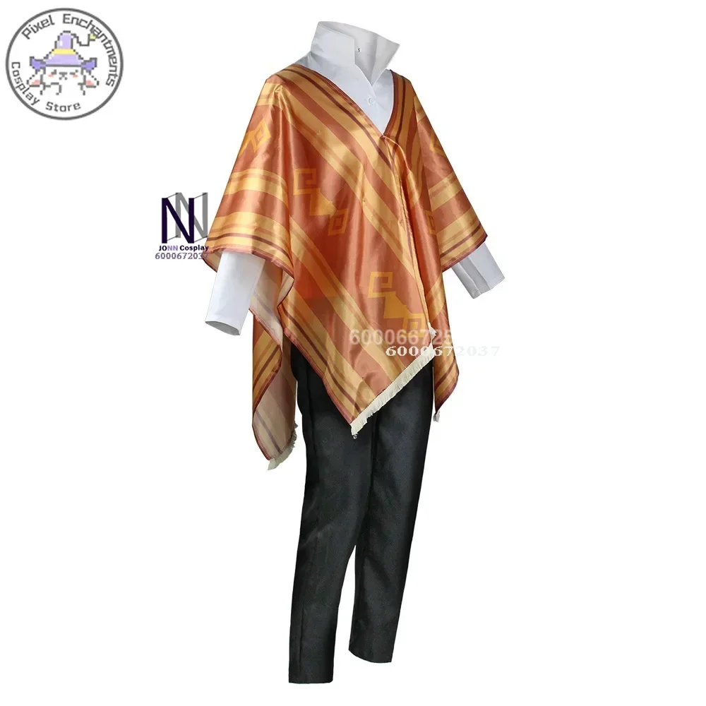 Anime encanto camilo madrigal cosplay traje manto camisa calças terno para homens terno adultos crianças fantasia halloween carnaval outfit