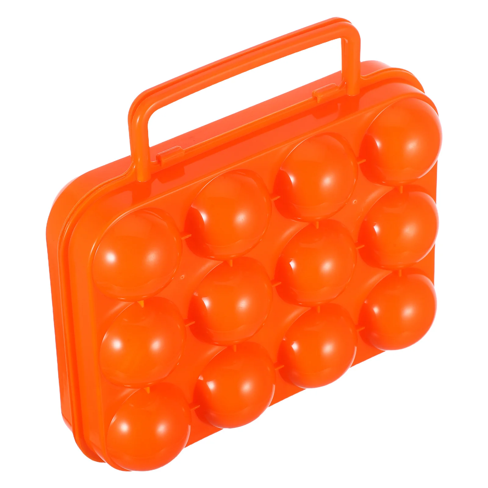 

Portable Folding Egg Carrier Holder Storage Box for Kitchen Outdoor Use Plastic Container Case for Camping Picnic Travel