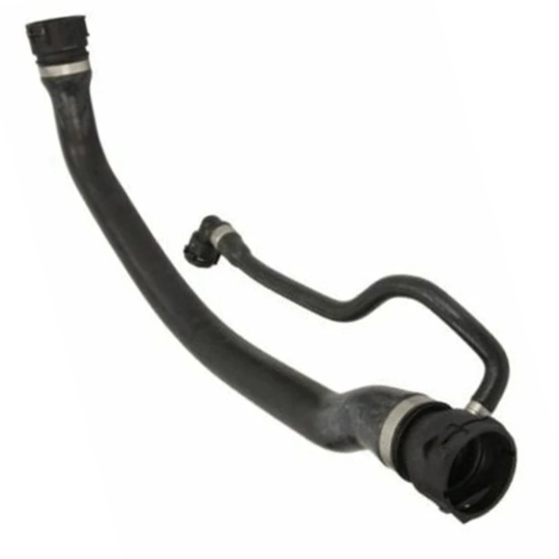 1 Piece Car Water Tank Radiator Hose (Bottom) Black 17127787449 For BMW 5 Series E60 2001-2010