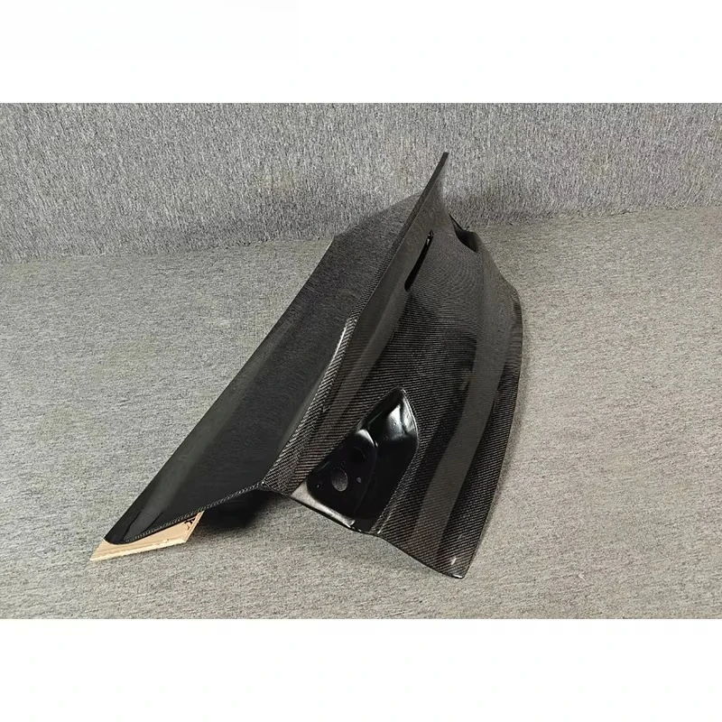 For 2007-2016  Lancer Evolution X Upgraded Modification of Carbon Fiber Trunk Lid  with Ducktail-Style Spoiler view 3