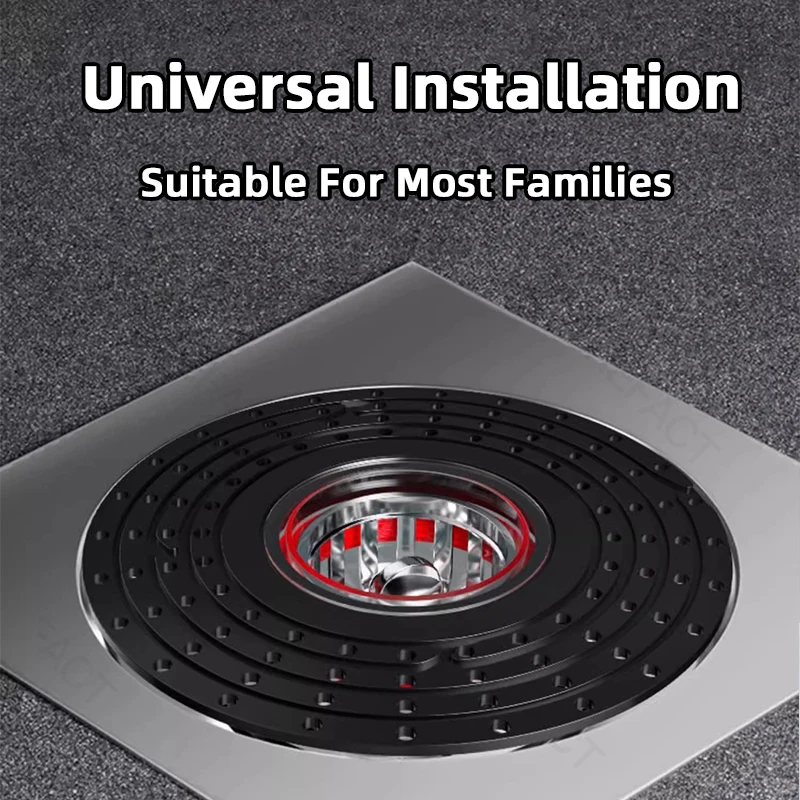Anti Clogging Floor Drain Core  Shower Floor Strainer Cover Toilet Sewer Anti Odor Plug  ABS No Smell Bathroom Toilet view 5