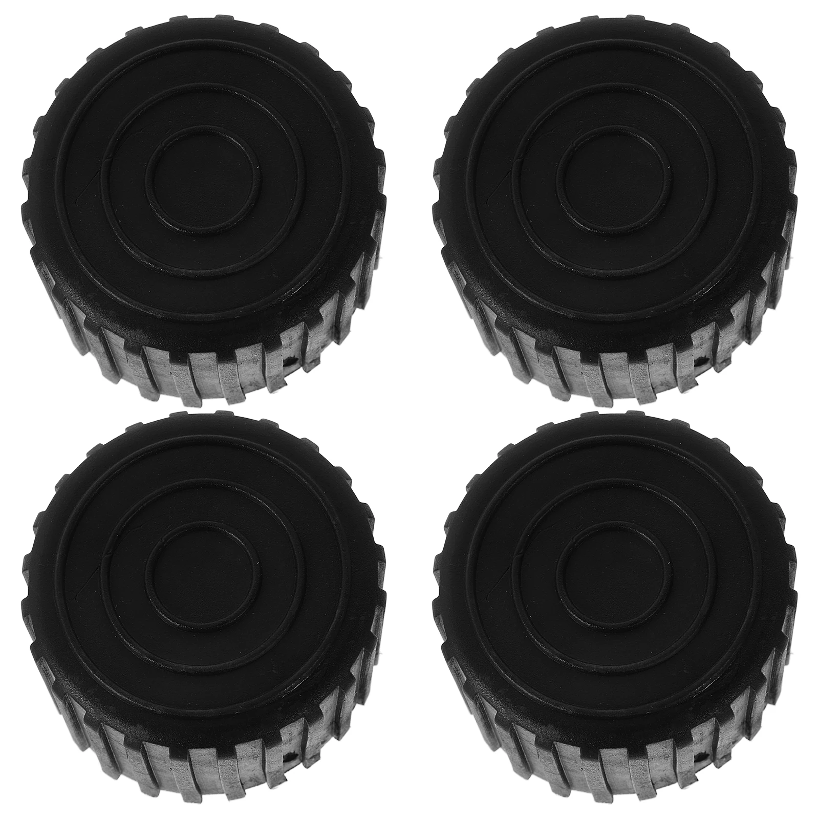 

4pcs Fitness Equipment Foot Pads 1.5 Inch Durable Non-Slip Floor Protectors For Hardwood Furniture Gym Machines Caster Cups