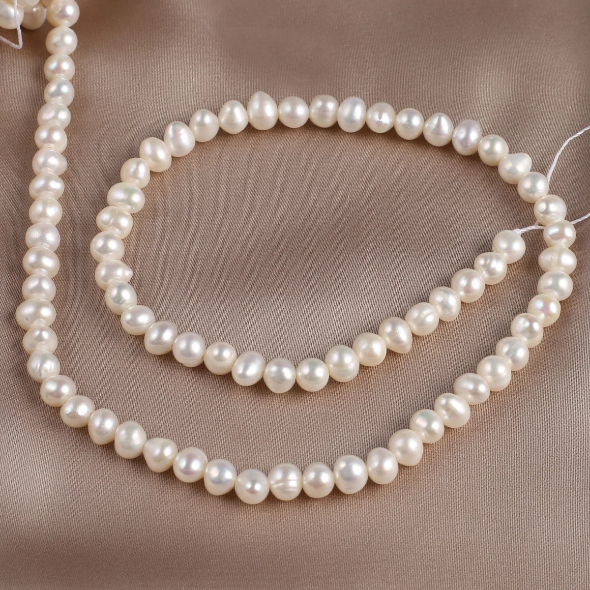 Natural Freshwater Pearl Beads Loose Round Pearl Bead High Quality for Jewelry Making Diy Elegant Necklace Bracelet Accessories