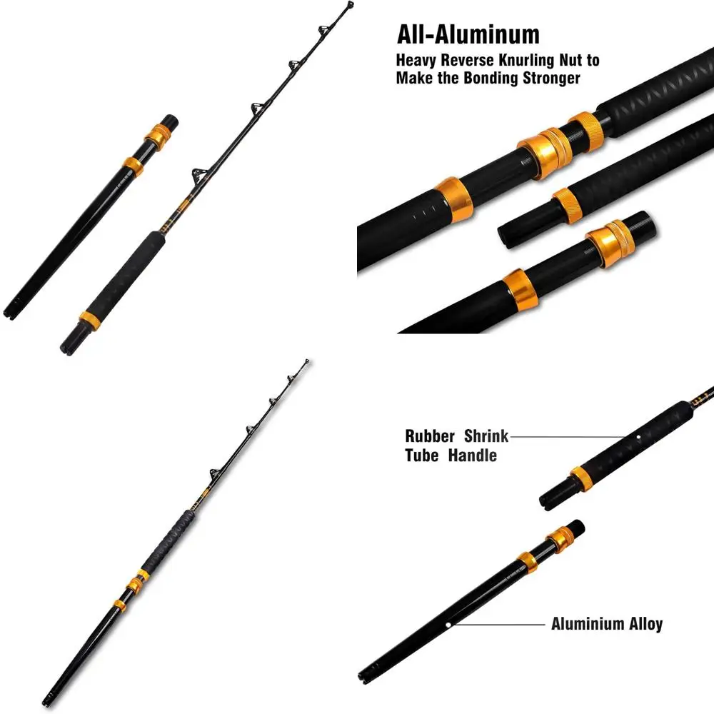 

Морская морская морская морская троллингная удочка, состоящая из 2 предметов, большой игровой ролик, обычная удочка для лодок для рыболовков в морской воде