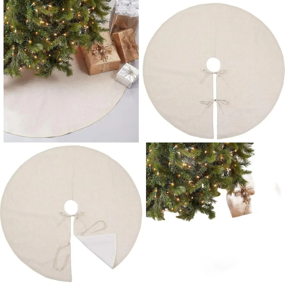 

Классическая льняная юбка в виде рождественской елки в фермерском доме, натуральный цвет 72, с золотой отделкой, коллекция Тосканы