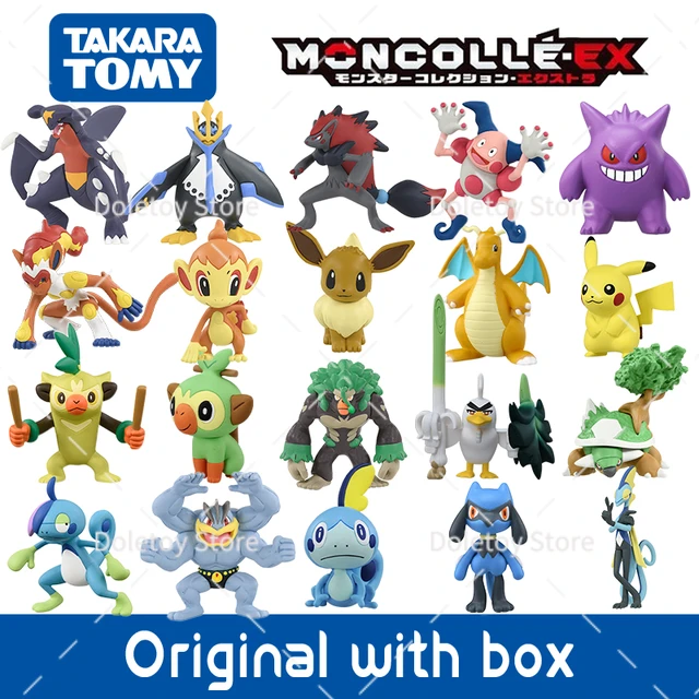 Pokemon Monster Collection MS Series Figure Garchomp Gengar Riolu Rillaboom  Empoleon Dragonite Machamp Eevee Pikachu Toys - AliExpress