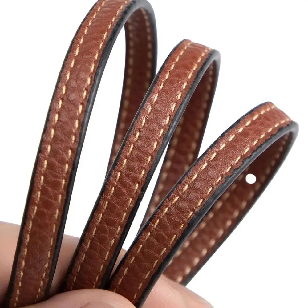 Tracolla di ricambio per borsa in vera pelle Tracolla per borsa a tracolla fatta a mano resistente all'usura Nessun punzonatura Cintura per borsa gratuita