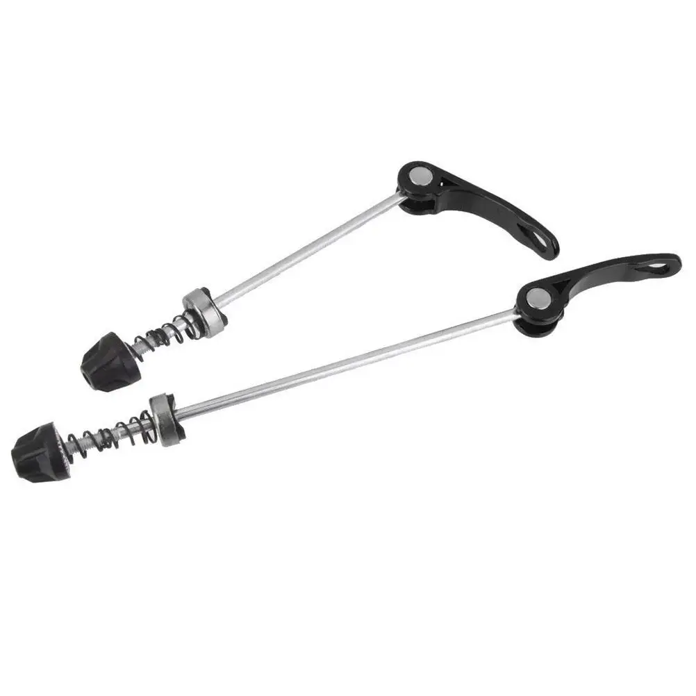 

Quick Release Skewers Durable Aluminum Alloy Front Rear Axle Black Wheel Hub Rear Skewer Quick Release Cycling Parts