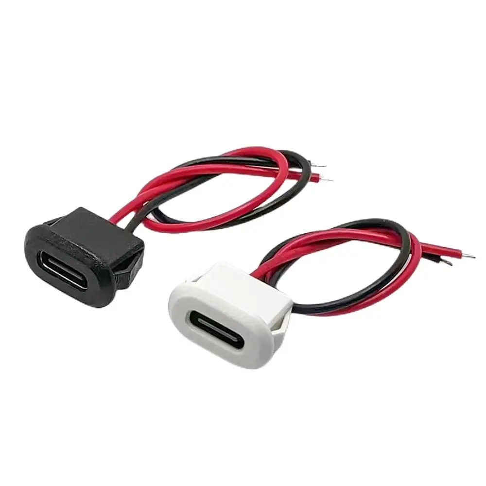 Duurzame Hoge Stroom Stopcontact Kaartgesp Type-C Connector Vrouwelijke Aansluiting USB-C Oplader