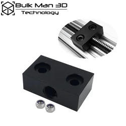 Openbuilds Acme Nut Block for 8mm Metric Acme Lead Screw 2mm 4mm 8mm Lead T Thread POM Trapezoidal Metric Acme Tap T8