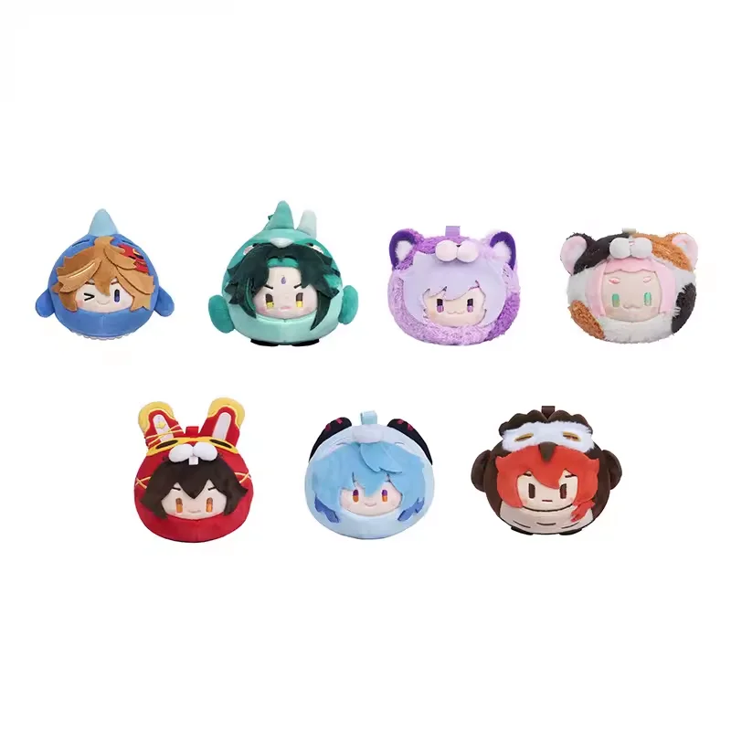 

Плюшевый брелок-подвеска Genshin Impact: Дилук, Гань Юй, Сяо, Тартаглия — персонажи мультфильмов, украшение для рюкзака для фанатов игры