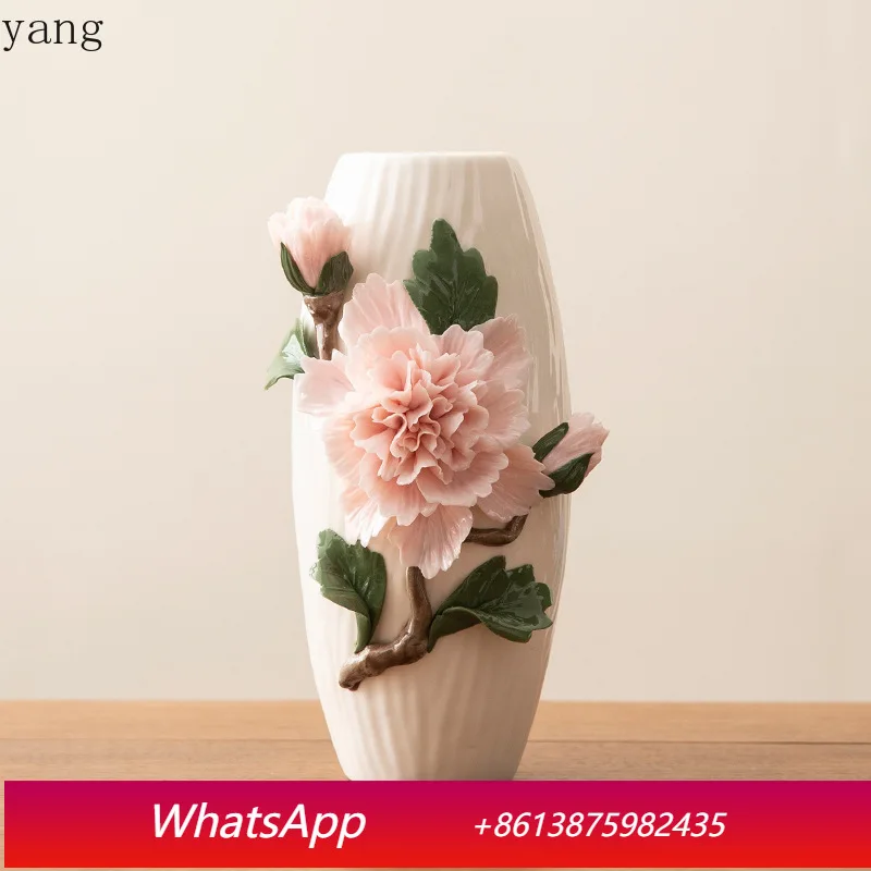 LMM hand-pinched flowers flower living room home vase restaurant pack