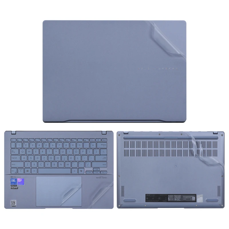 

Наклейка на кожу ноутбука для ASUS VivoBook 14 X1407QA, виниловая наклейка PRE-CUT, наклейки для ноутбука ASUS VivoBook 16 X1607QA, протектор
