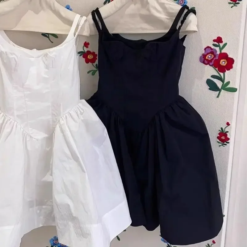 summer 2024 new baby girl dress summer style retro children\'s dress summer dress  kids clothes girls