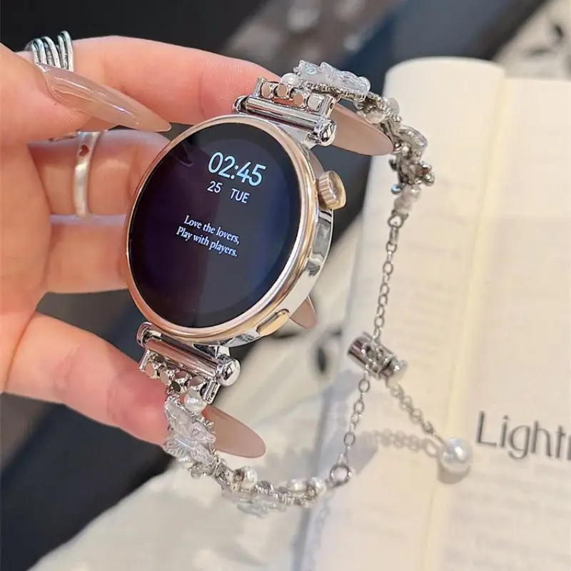 

Браслет с жемчугом-бабочкой подходит для часов HW Fit3/Fit4, ремешков HW Band 8/9/10NFC, ремешков ручной работы