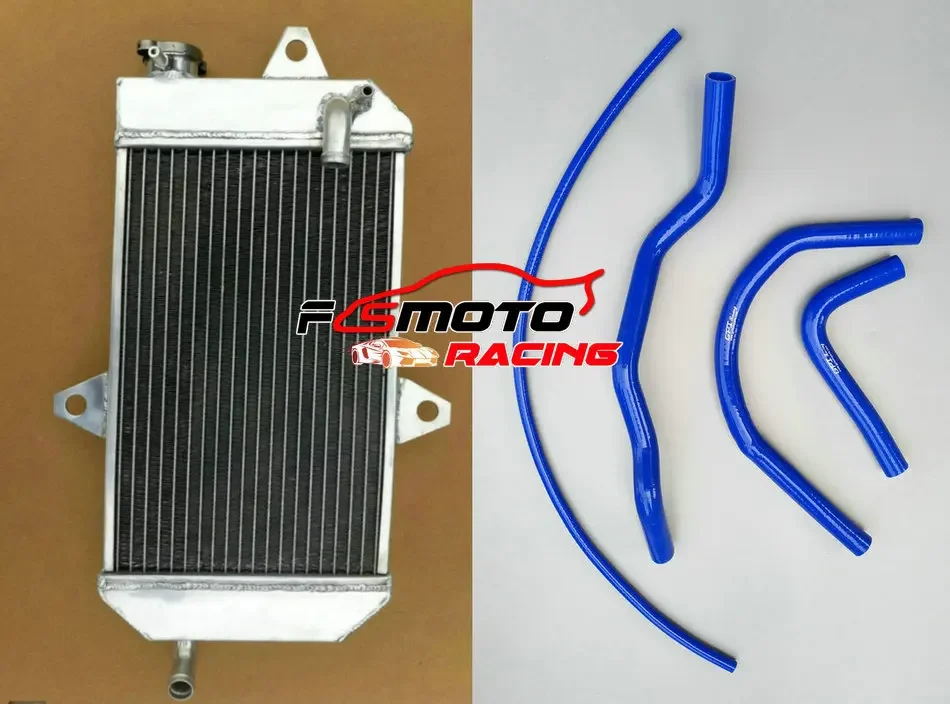 Aluminum Radiator + Silicone Hose For ATV Yamaha Banshee YFZ350 YFZ 350 1987-2007 2006 2005 2004 2003 2002 2001