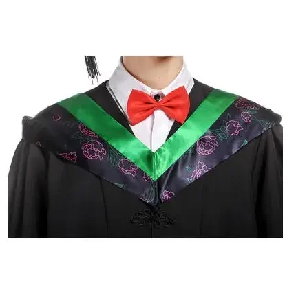 Uniforme accademica Arti liberarie Scienza Ingegneria Abito da laurea Robr Black School University