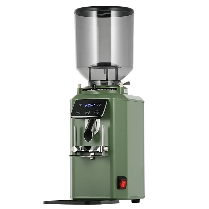 

Bean grinder, household and commercial flat knife Italian American coffee bean grinder, electric small