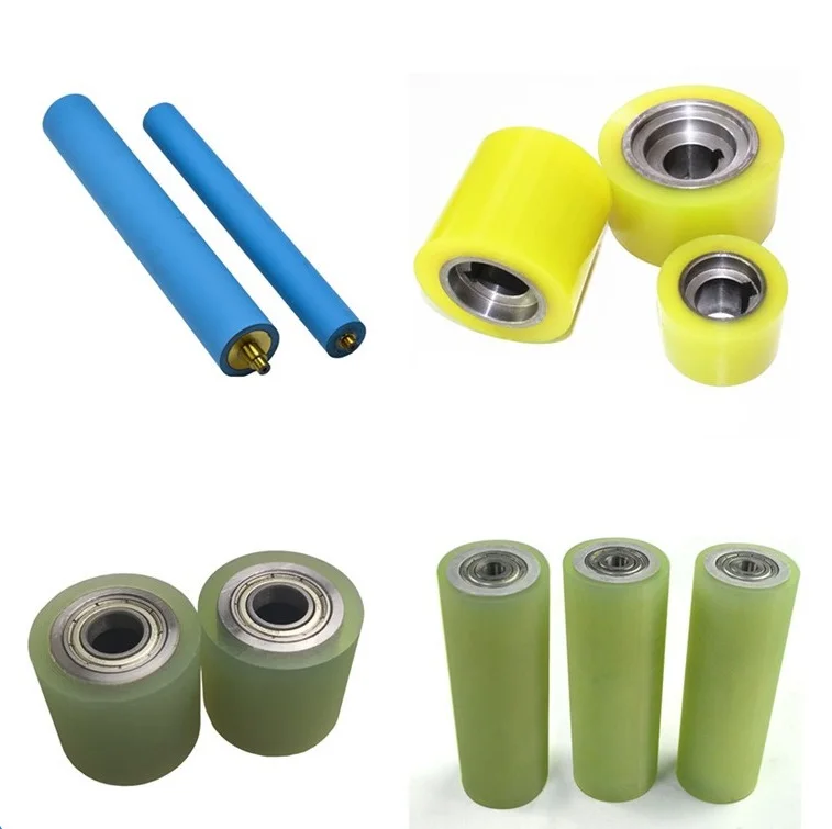 

Non standard customized polyurethane cots customized rubber roller roller wear resistant rubber silicone high temperature resist