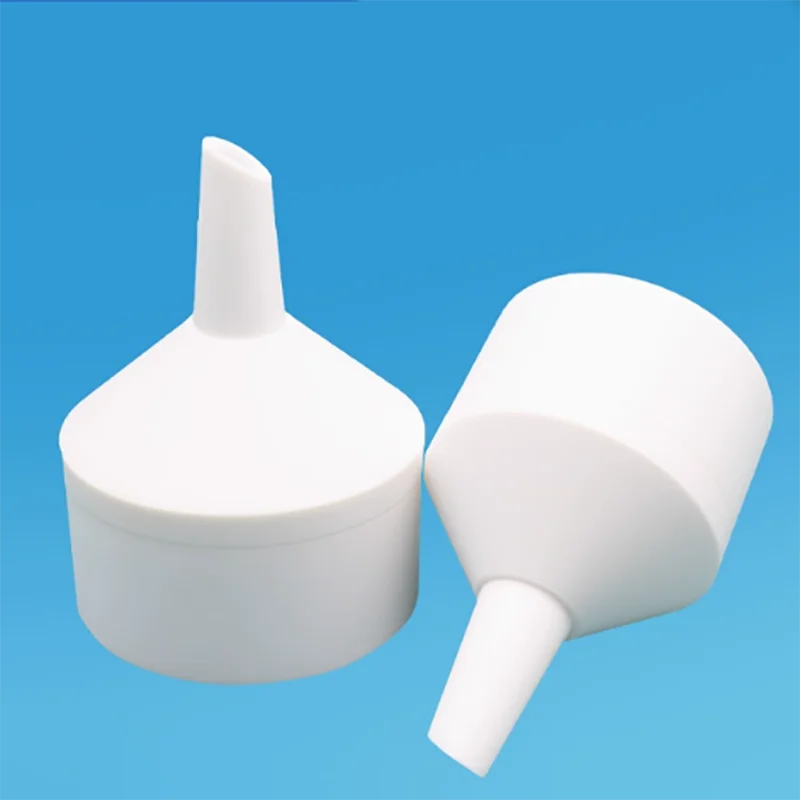 قمع Tefluorobruncher Polytetrafluoroethylene Bucher قمع مختبر قمع سبليت مقاوم للأحماض والقلويات