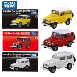 TAKARA TOMY Tomica New Premium TP04 Toyota Land Cruiser Cars Alloy Toys Pojazd silnikowy Diecast Metal Model Prezenty dla dzieci Chłopiec