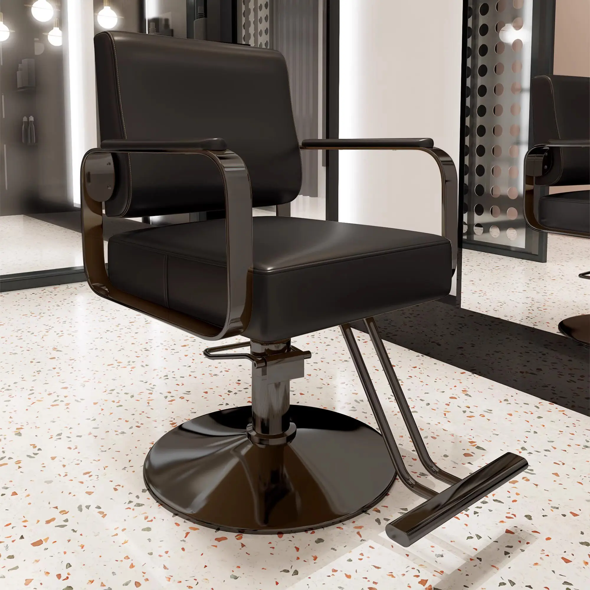 Hair Stylist Waiting Facial Shop Barber Chairs Luxury Manicure Pedicure Barber Chairs Modern Professional Cadeira Furniture