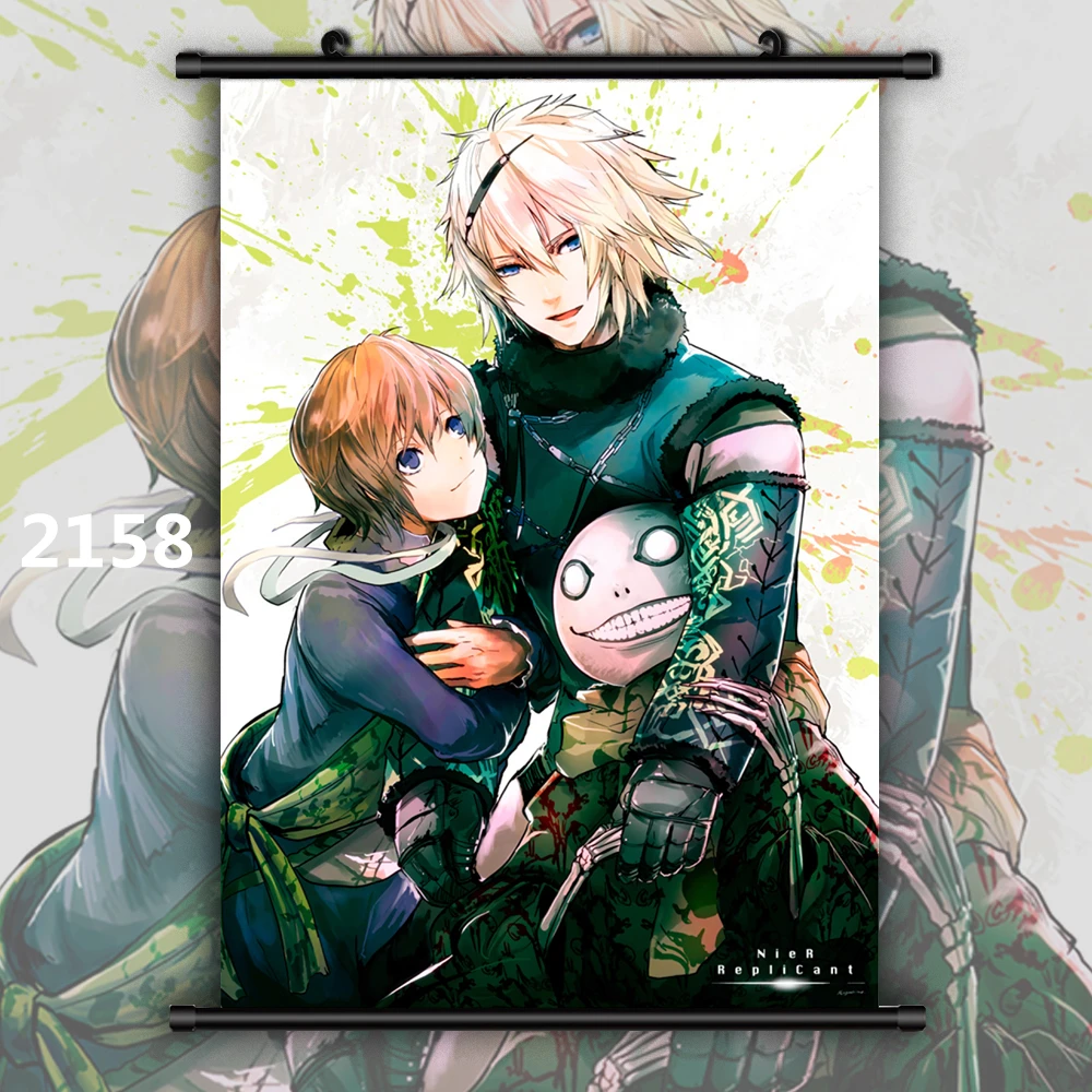 Canvas Prints Children Room Decoration NieR Automata Yorha No 9 Type S Anime Poster Wall Art Canvas Painting Pictures No Frame