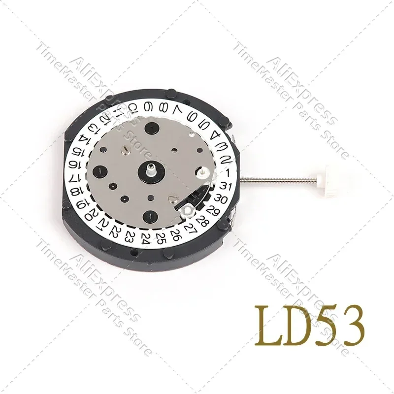 Neues China LD53 Uhrwerk mit sechs Zeigern, 3.6,9 kleine Sekunden, batterielose Uhrwerksteile