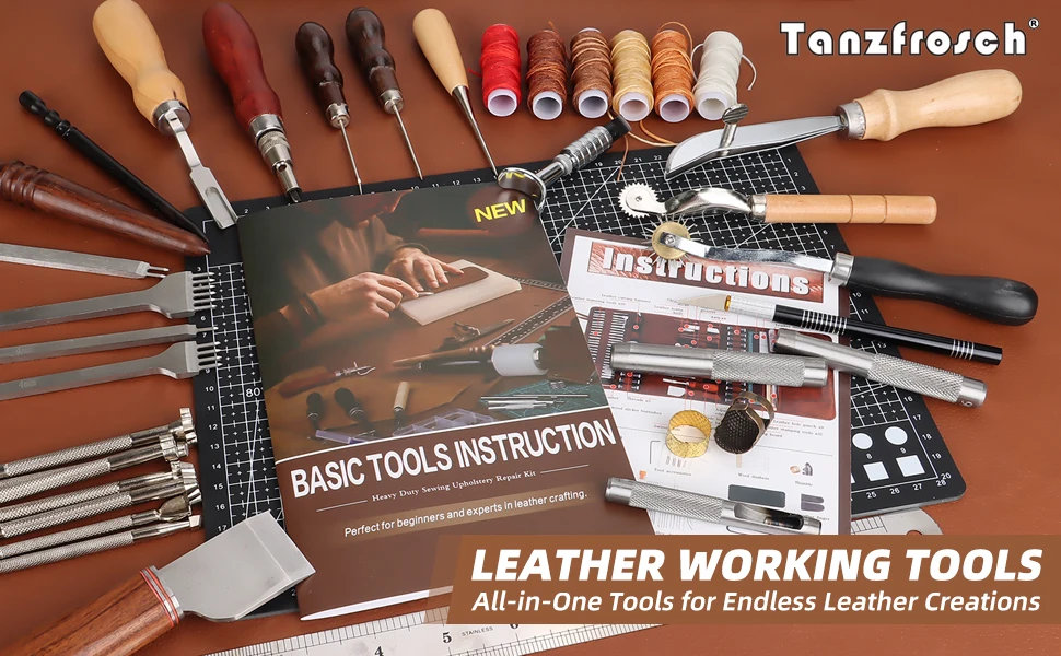 Leather Working Tools Kit