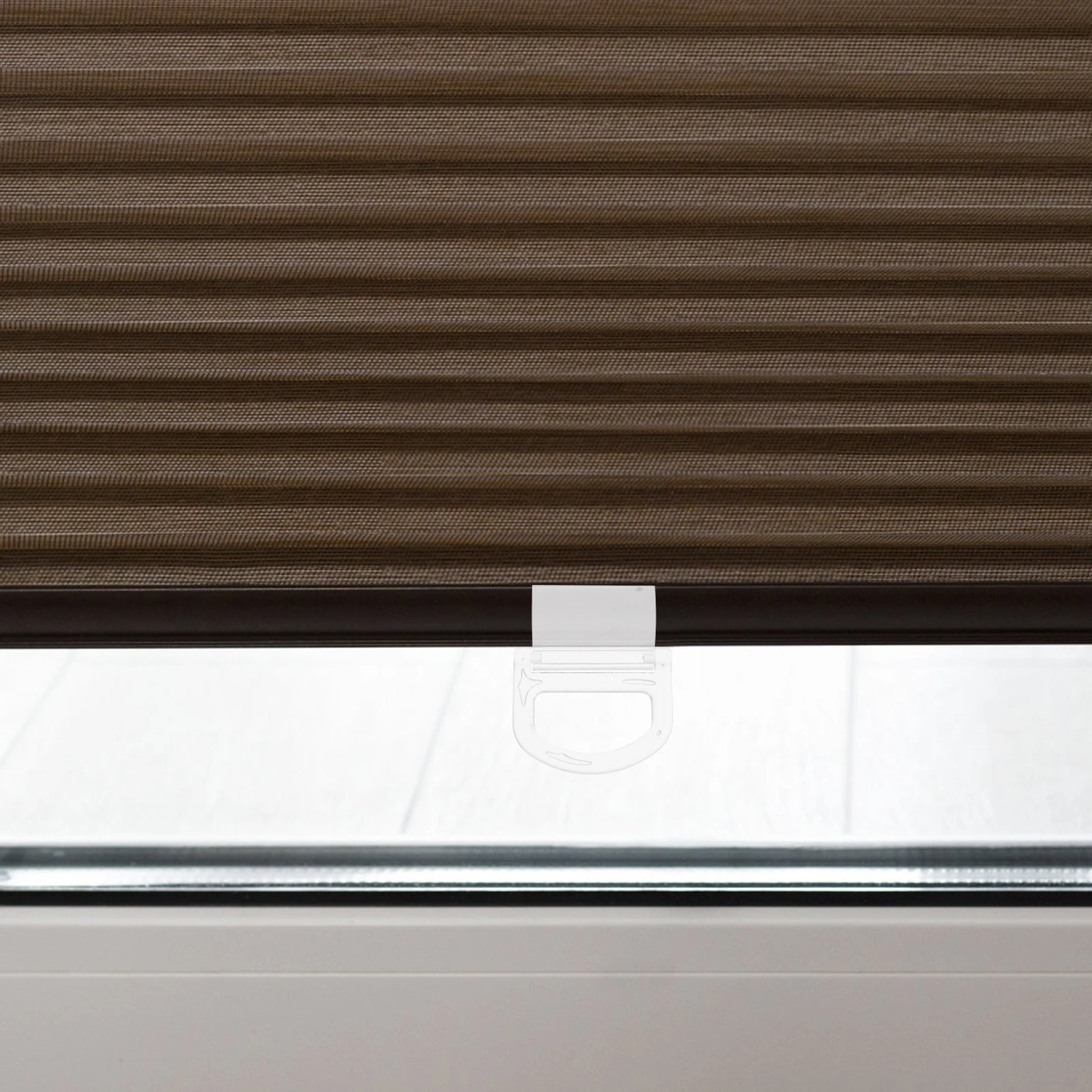 

10pcs Roller Shade Handles ABS Material Cordless Blind Pull Down Handle for Kitchen Window Shades Lightweight for Roller