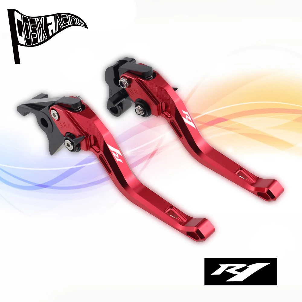 Fit For YZF R1 2002-2003 Short Brake Clutch Levers Adjustable Handle Set YZFR1 YZF-R1 2002 2003 Motorcycle CNC Accessories