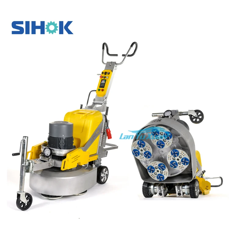 Europe USA Hot Sale 220V 380V Concrete Polishing Machine Terrazzo Epoxy  Floor Grinder